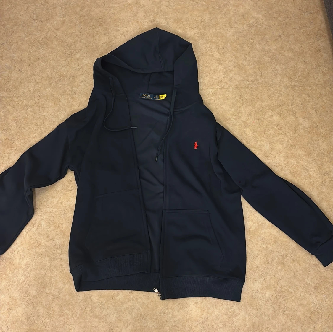 Mörkblå hoodiejacka från Polo Ralph Lauren