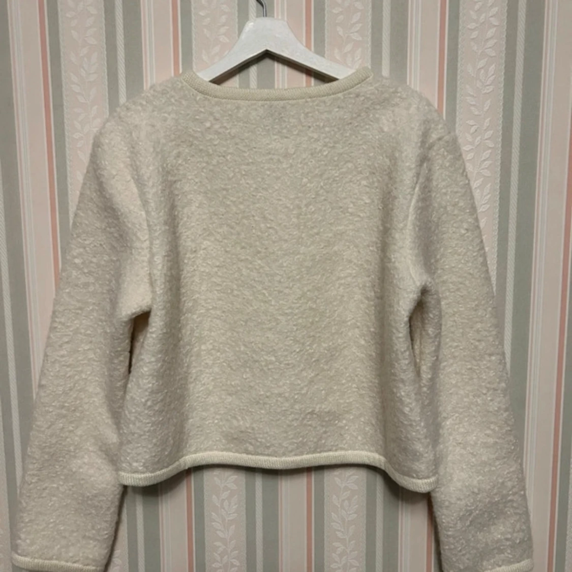 Vit teddyjacka från Gina Tricot L - 2