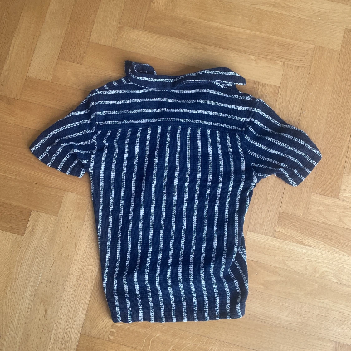 Randig blå skjorta från Zara - 1