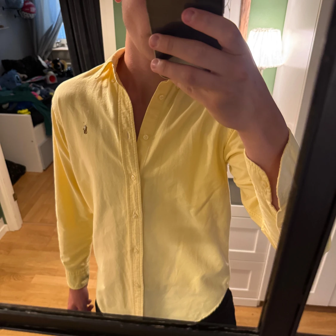 Gul skjorta från Ralph Lauren - 2