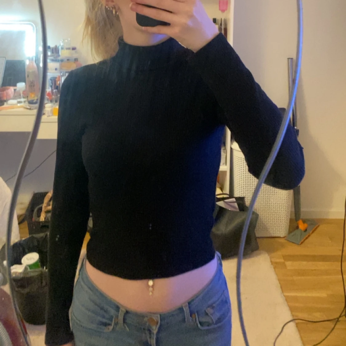 Högkragad tröja - 3