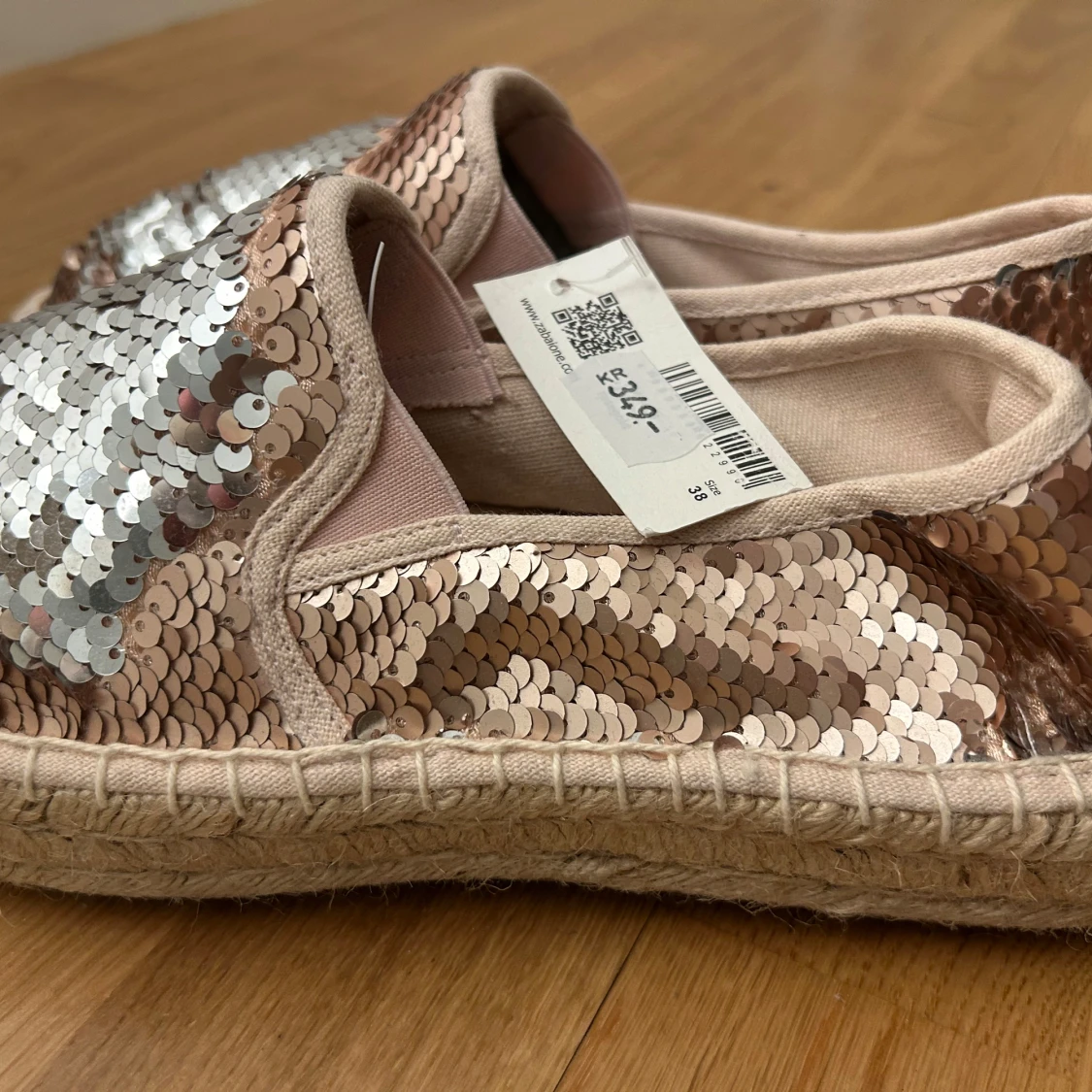 Glittriga loafers från Zabaione - 3