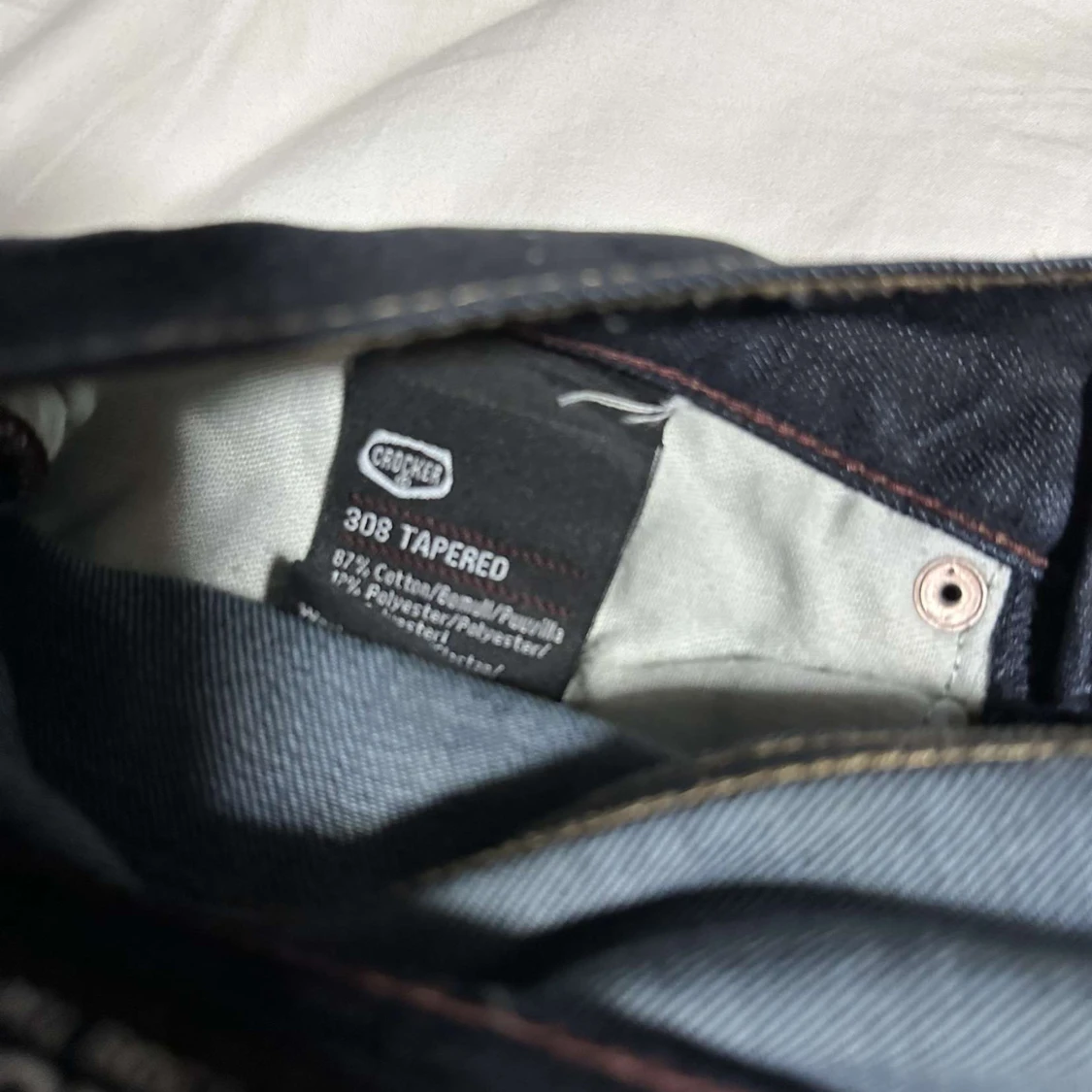 Mörkblå jeans från Crocker - 4