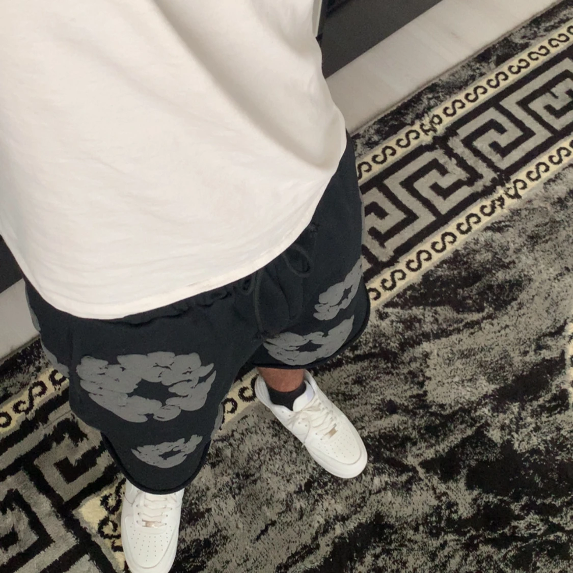 Svarta Denim Tears shorts - 4