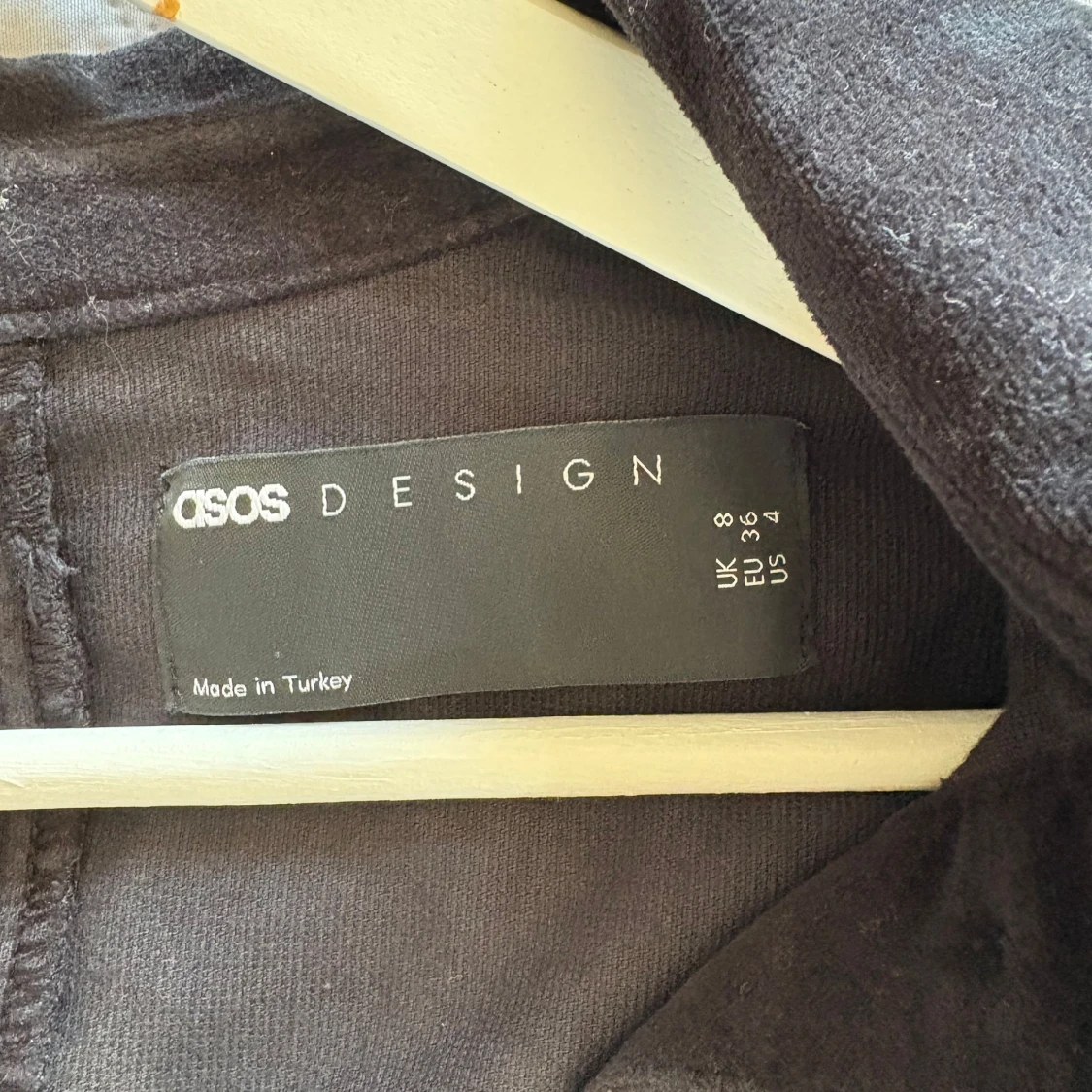 Svart manchesterjacka från ASOS DESIGN - 1