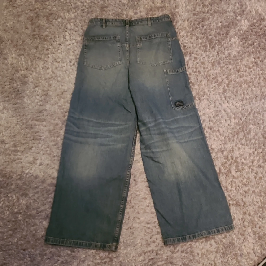 Blå jeansbyxor från Asos Design - 2