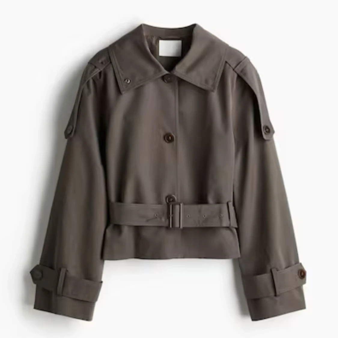 Trenchcoat med bälte - 3