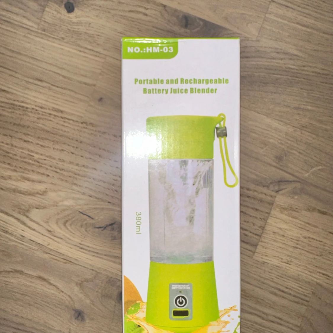Bärbar och uppladdningsbar juiceblender