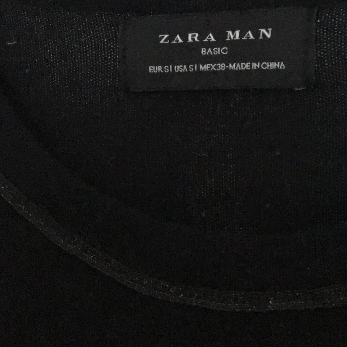 Svart långärmad tröja från Zara Man - 2