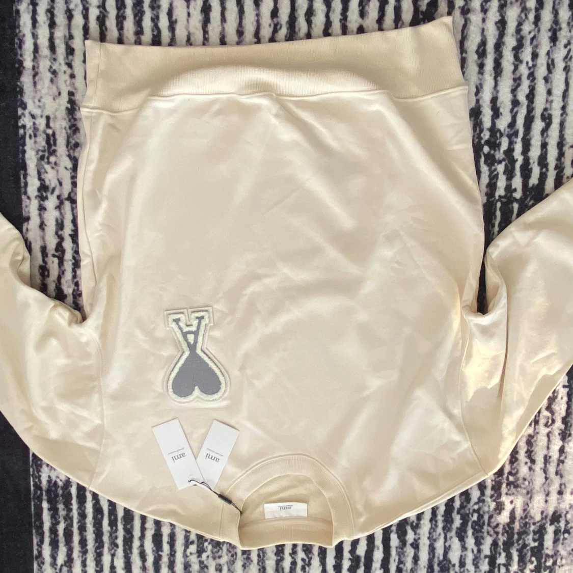 Beige sweatshirt från Ami