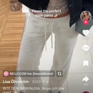 linnebyxor  - säljer dessa linnebyxor då de inte kommer till användning. använda en gång. 