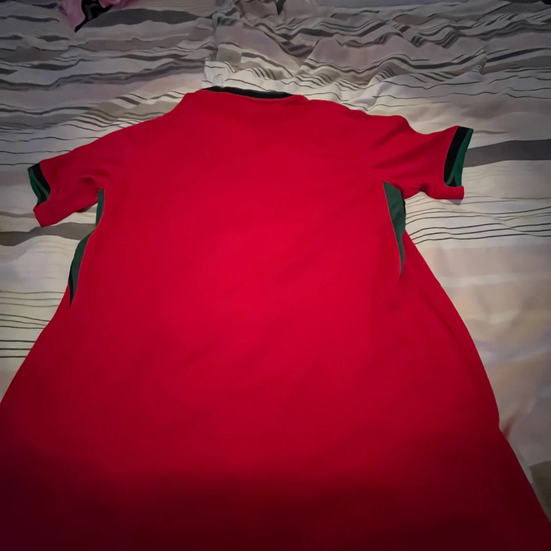 Portugal x Stüssy röd fotbollströja Nike M - 1