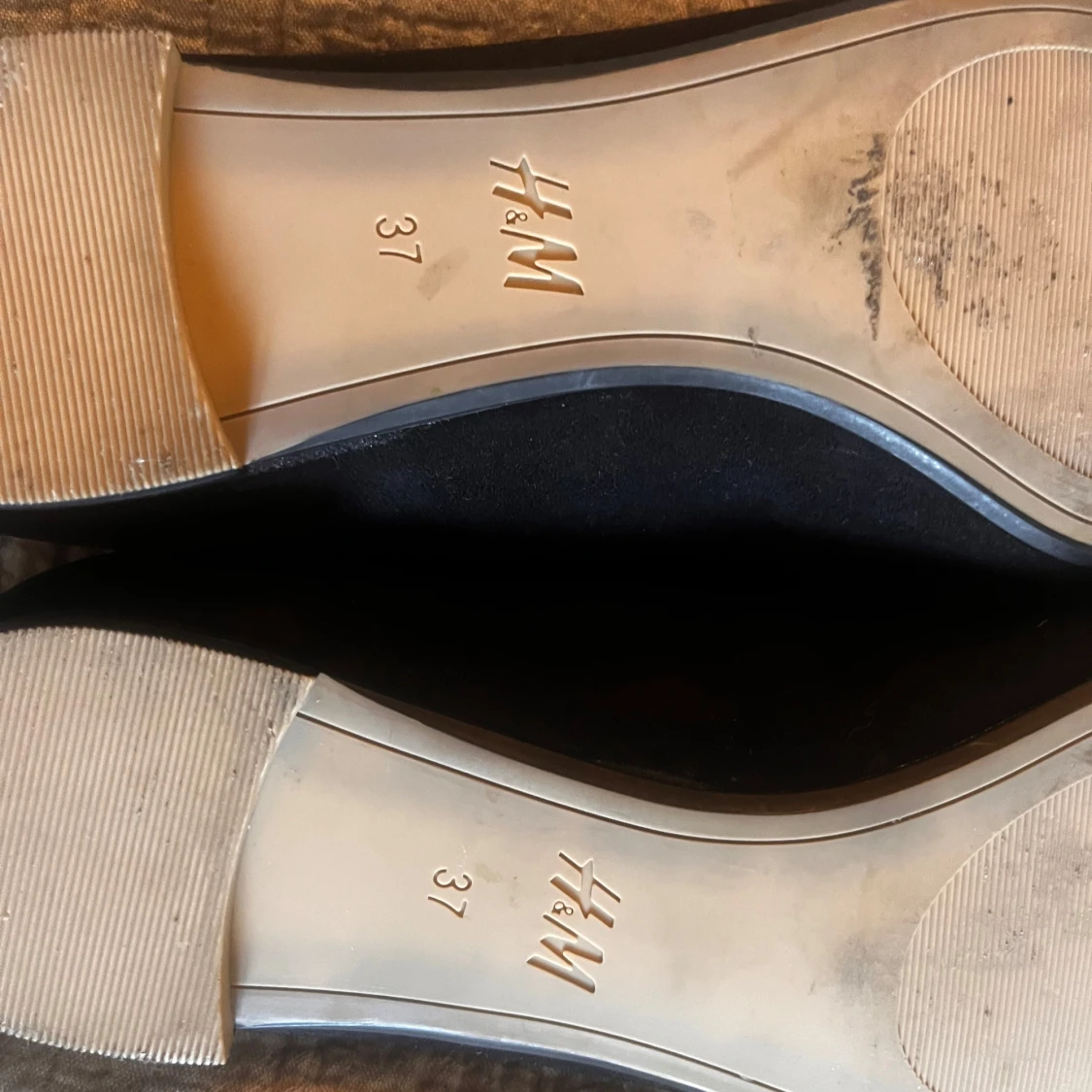 Svarta ballerinaskor med rosett H&M - 2