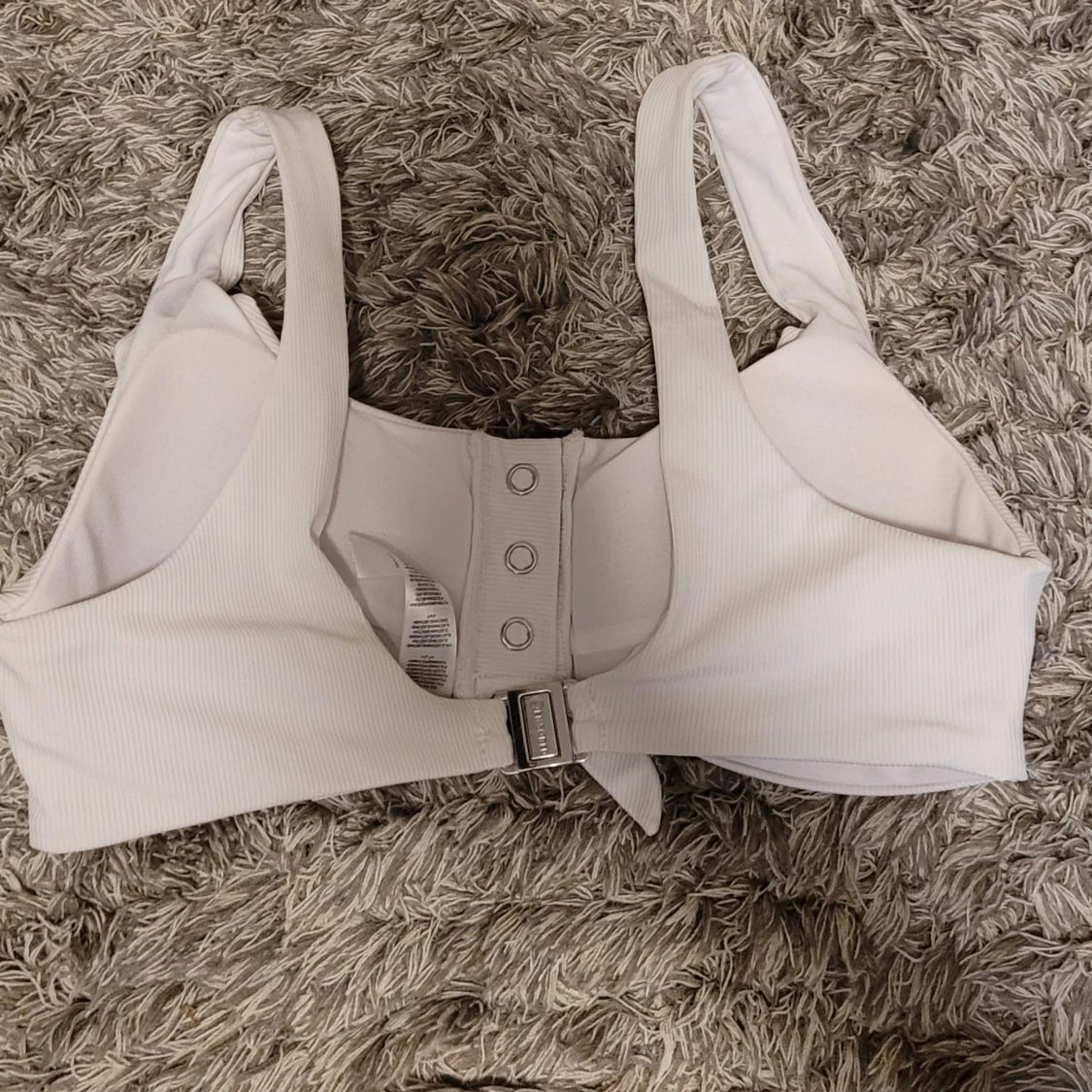 Vit bikiniöverdel från Censored, S - 1