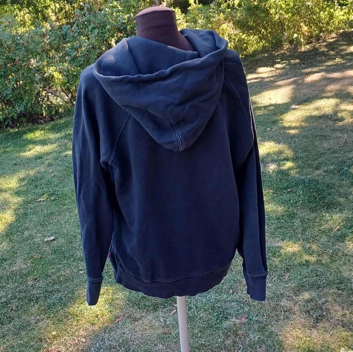 Hoodie med färgglad logga - 1