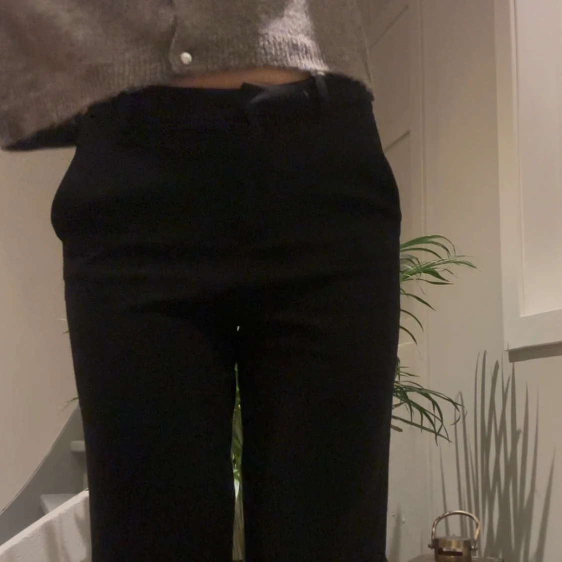 Svarta kostymbyxor - 1