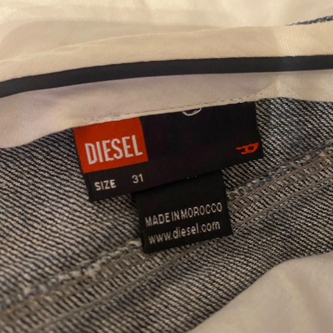 Jeanskjol från Diesel, mörkblå - 2