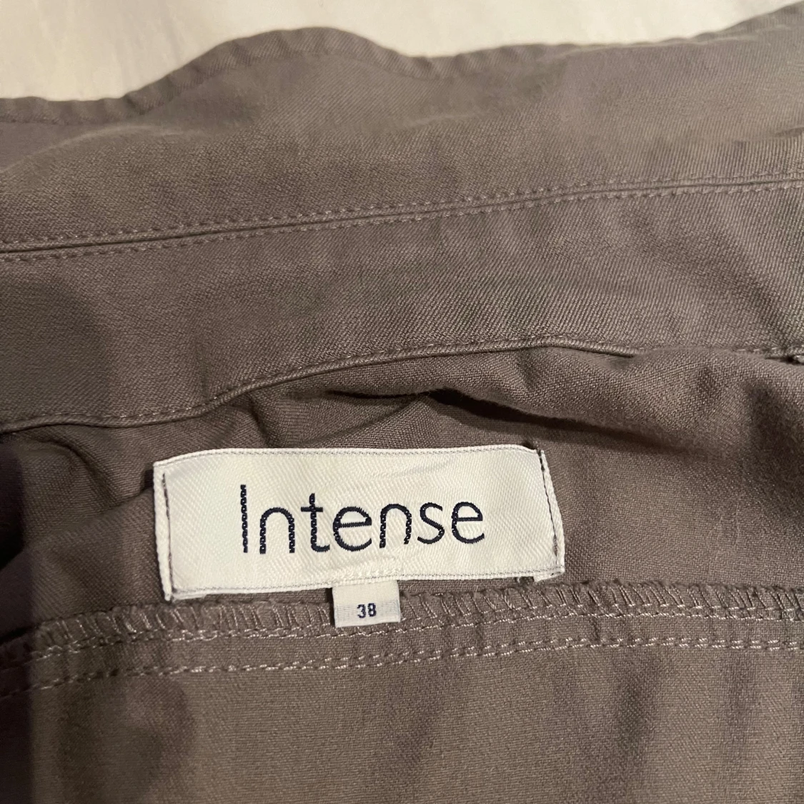 Grå jeansjacka från Intense, strl 38 - 2