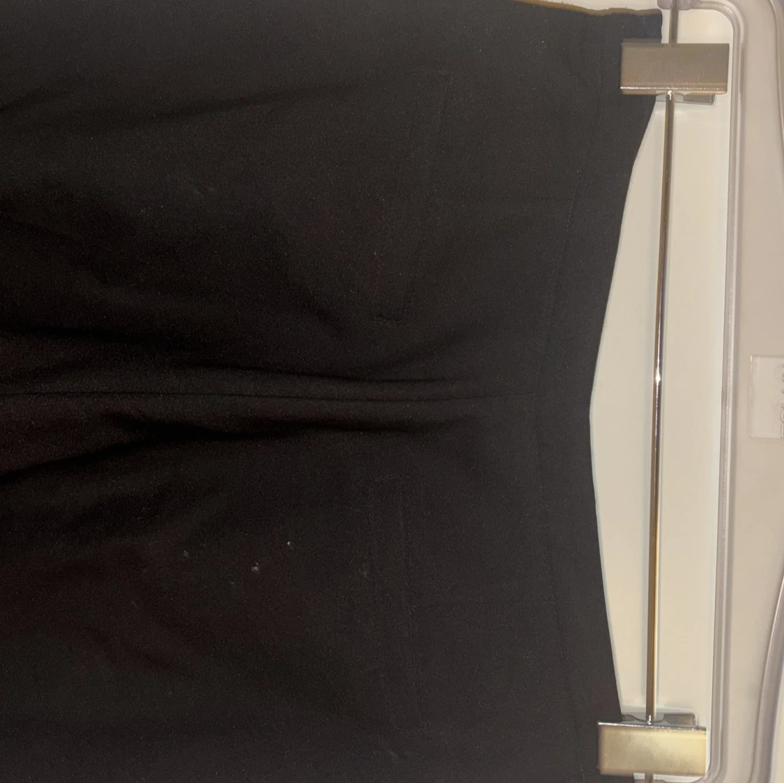 Svarta bootcut kostymbyxor  - 1