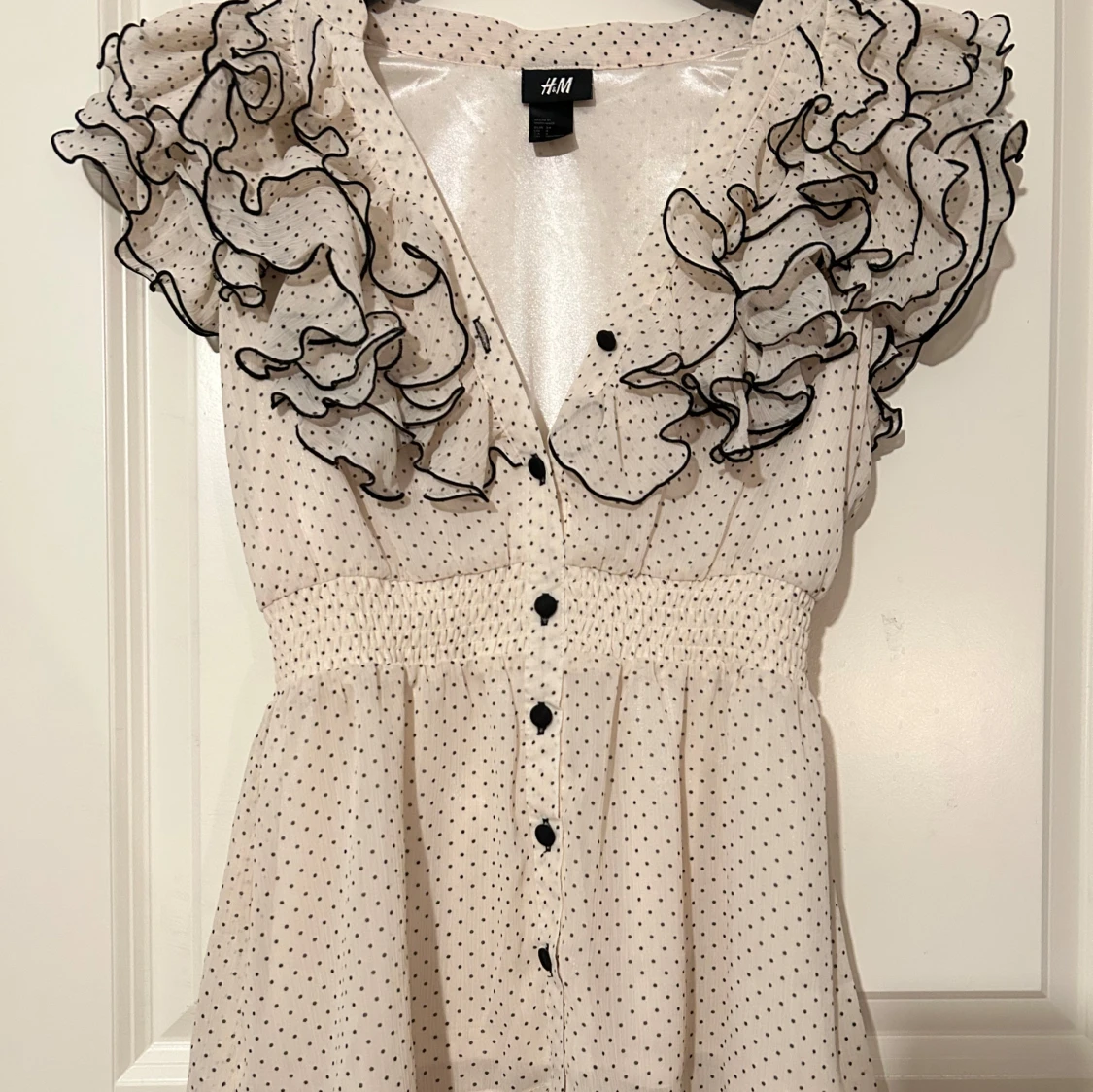 vit prickig blus  - 3