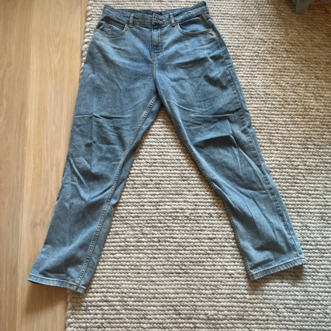 Blå Lee jeans straight fit 14-15Y