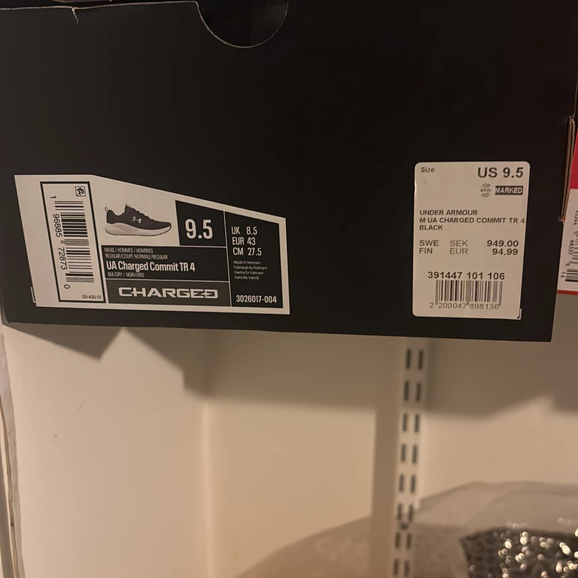 Under Armour Charged Commit TR 4 sneakers - 1