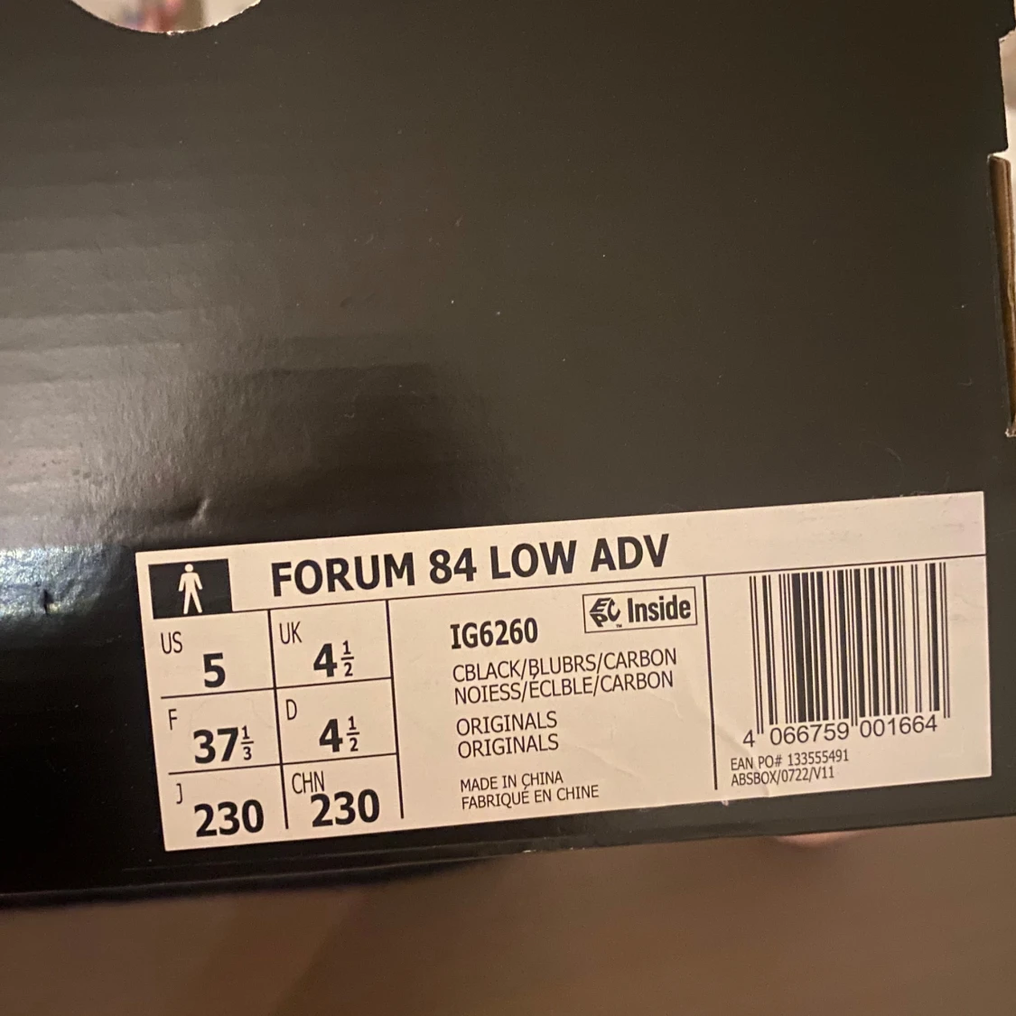 Adidas Forum 84 Low ADV svart/blå - 2