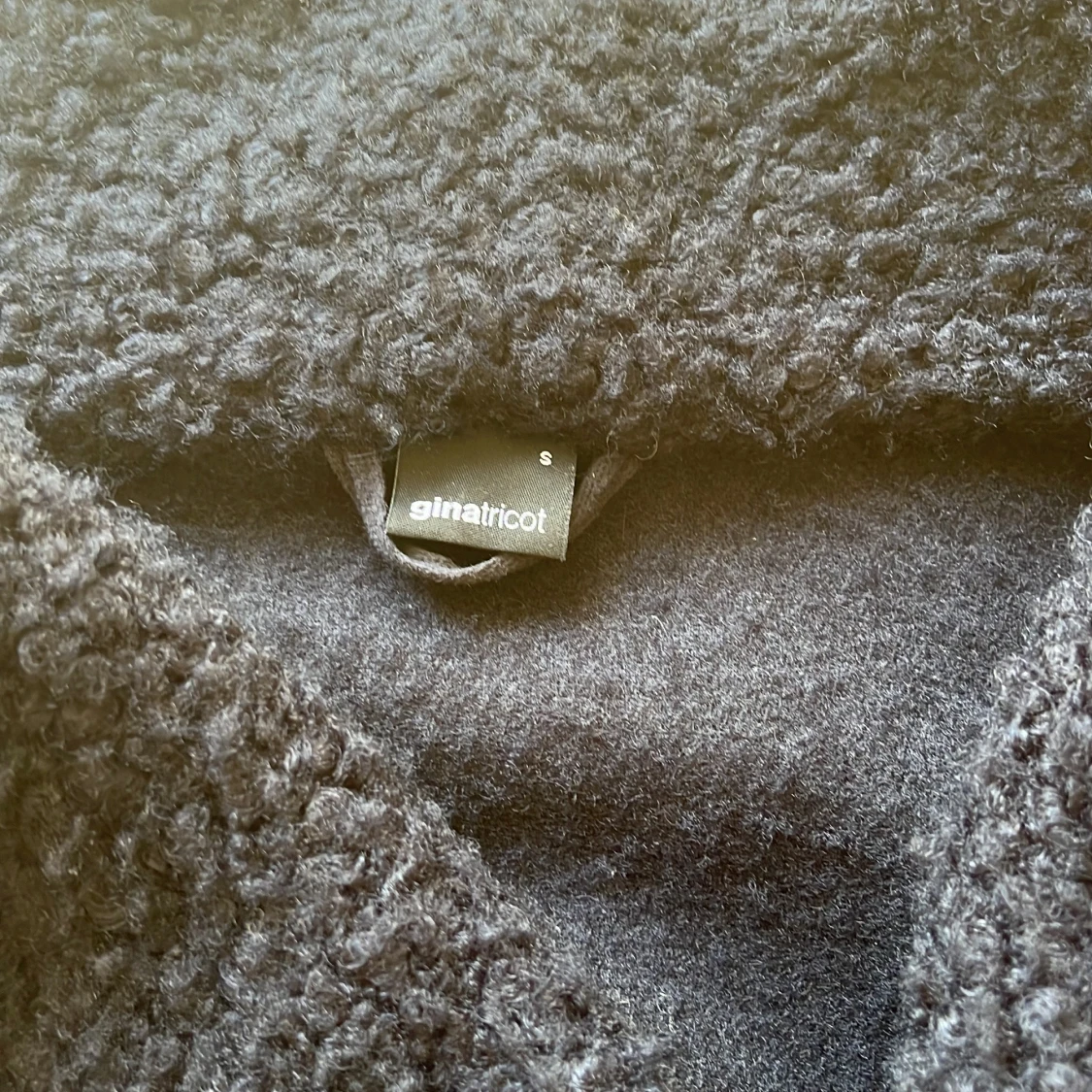 Mörkblå teddyjacka  - 3