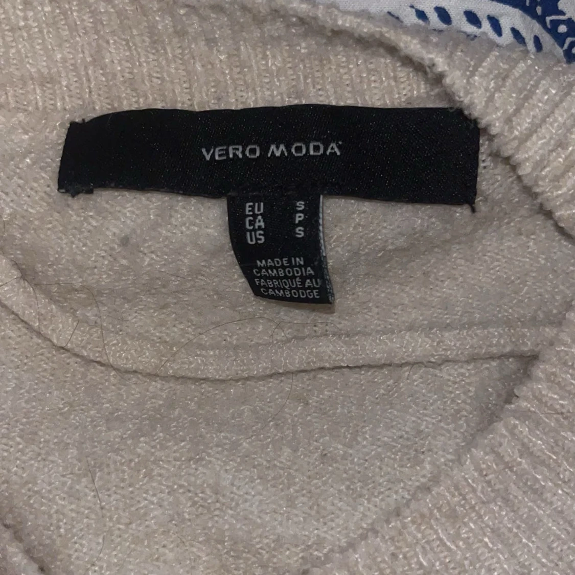 Beige stickad tröja Vero Moda S - 2