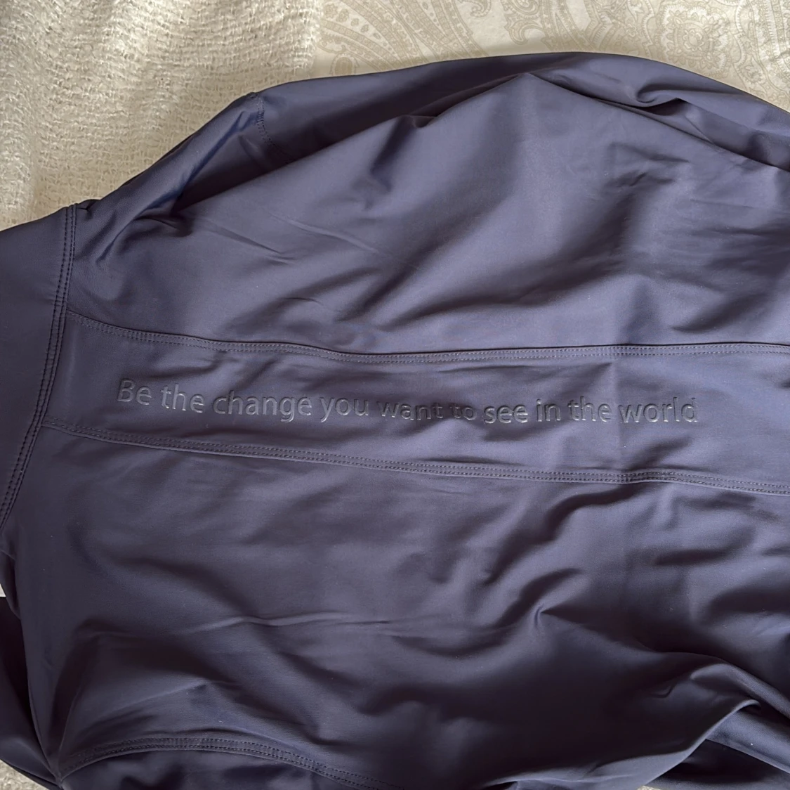 Mörkblå half zip tröja PS of Sweden - 4