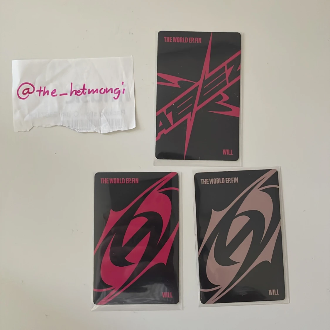 Ateez photocards  - 1