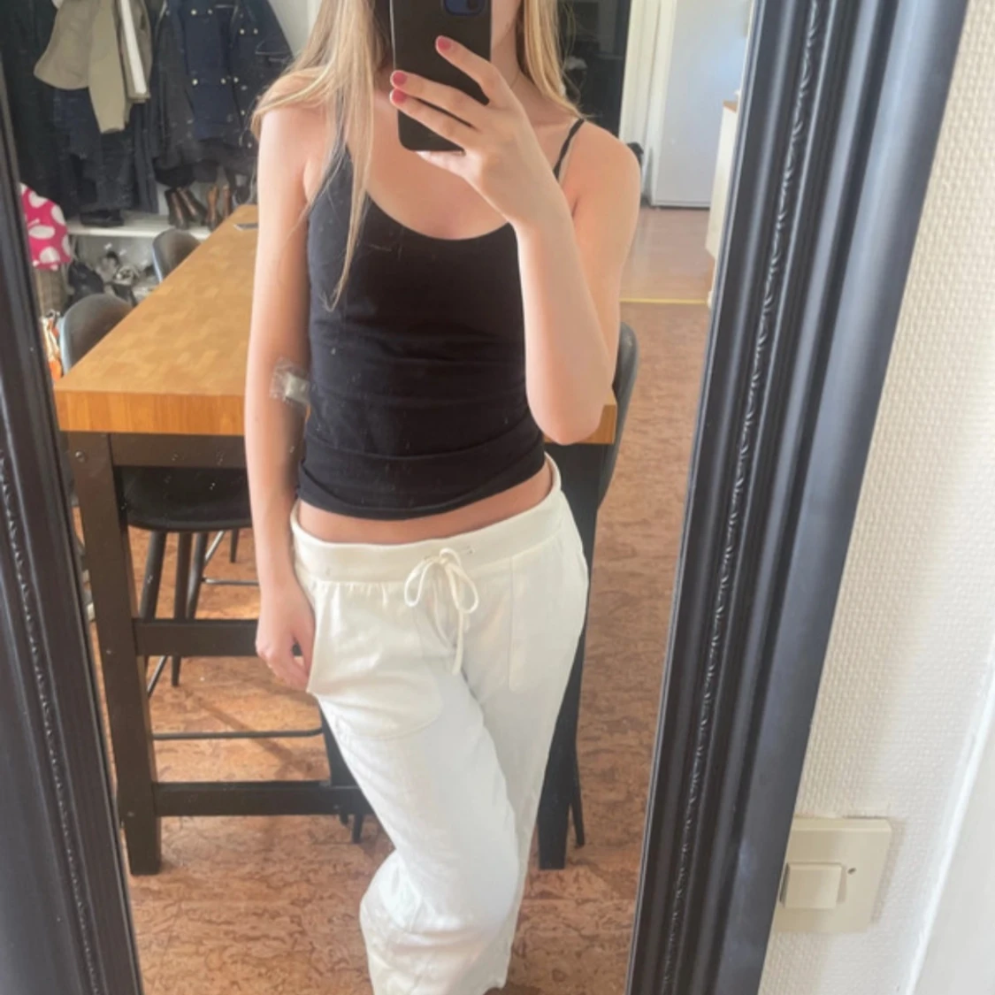 Vita linnebyxor  - 1