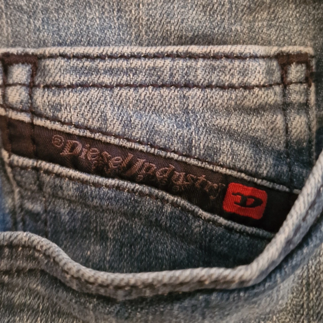 Blå Diesel jeans  - 4