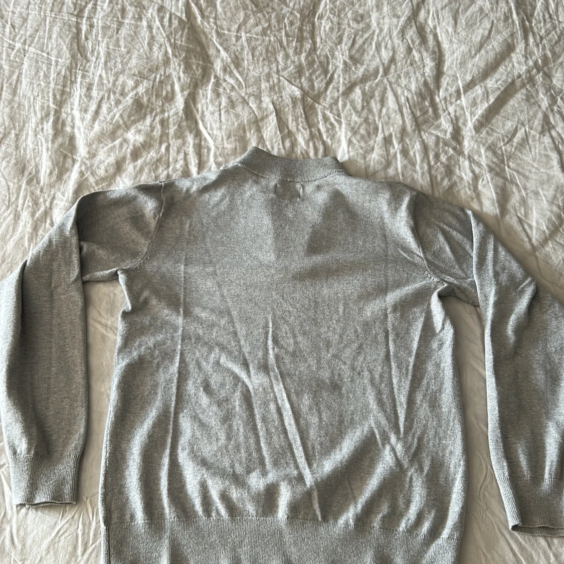 Grå tröja med dragkedja från Lyle & Scott - 1