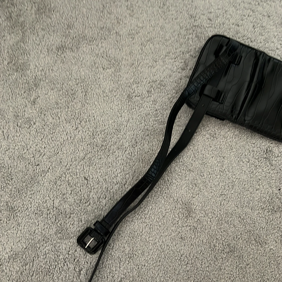 Svart croco väska från BIKBOK - 4