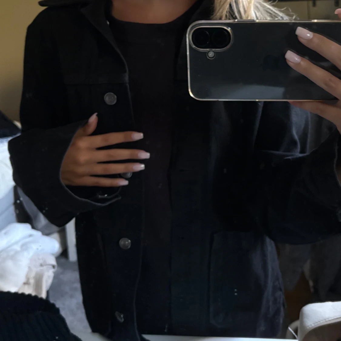 CARIN WESTER BOXIG JEANS JACKA