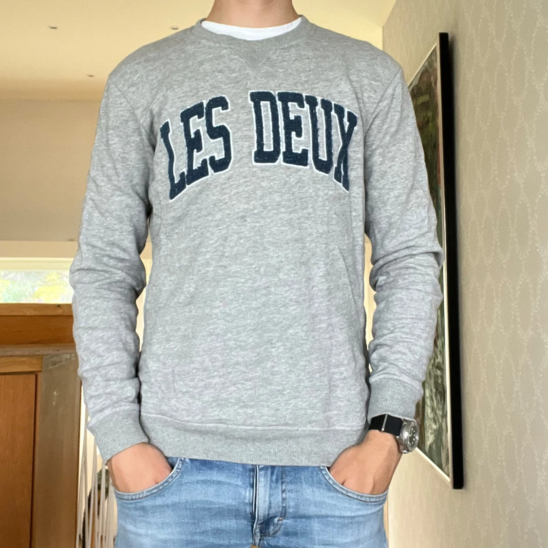 Grå sweatshirt från Les Deux