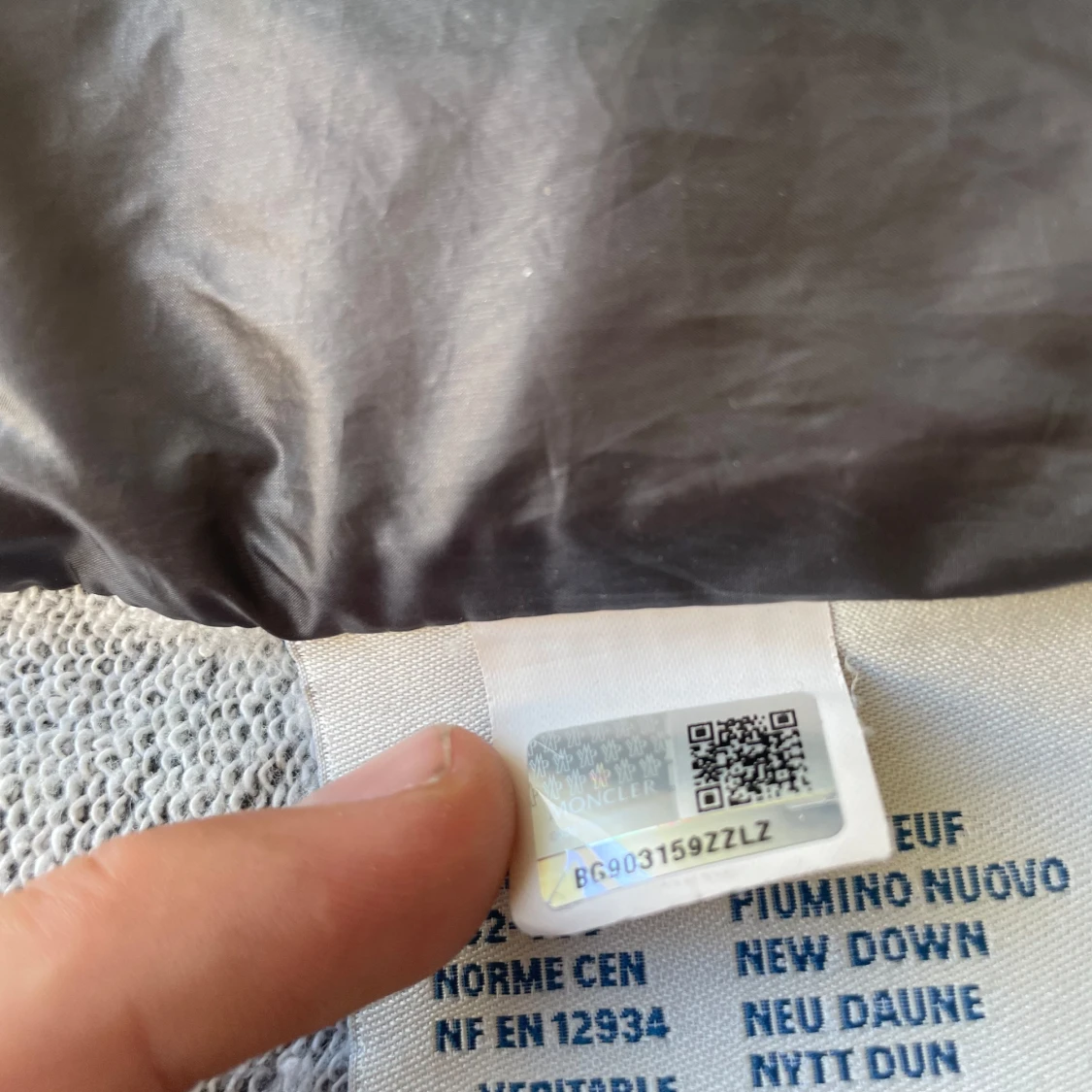 Moncler Cardigan grå L - 4