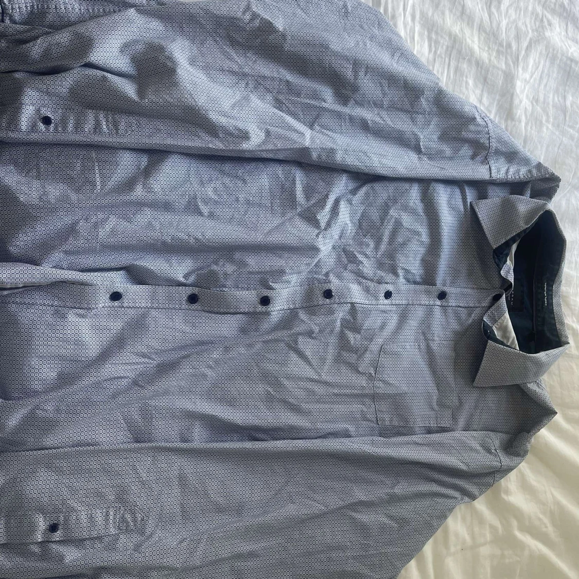 Mönstrad blå skjorta från Morgan - 1