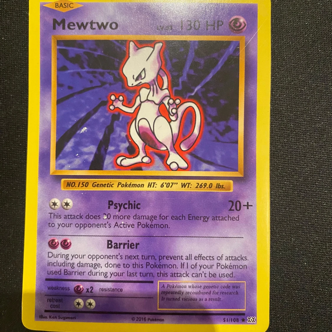 Mewtwo. - 2