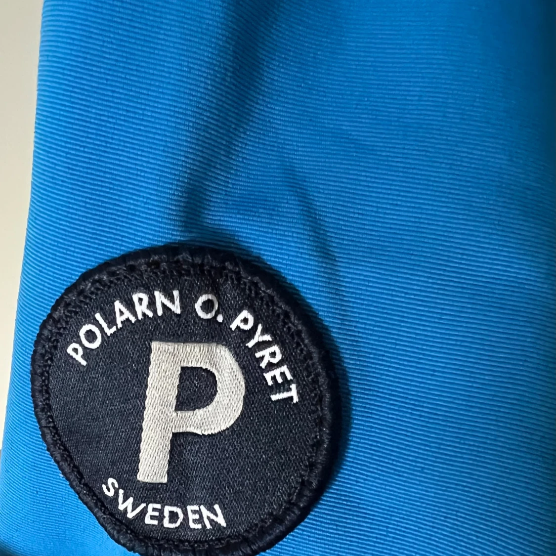 Blå vindjacka Polarn O. Pyret strl 80 - 2