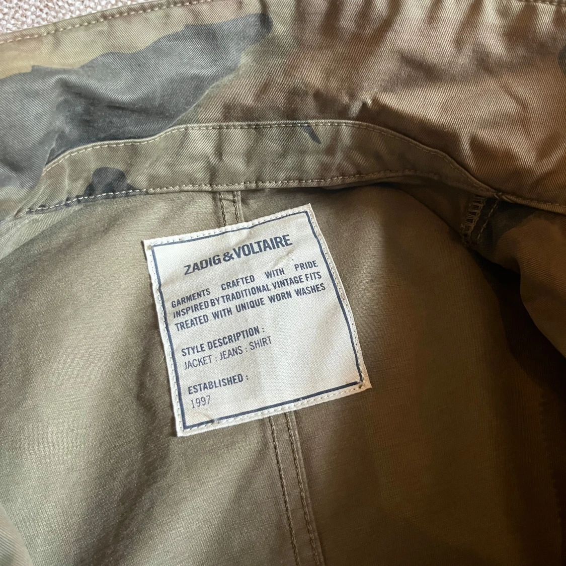 Camouflagejacka från Zadig & Voltaire - 1