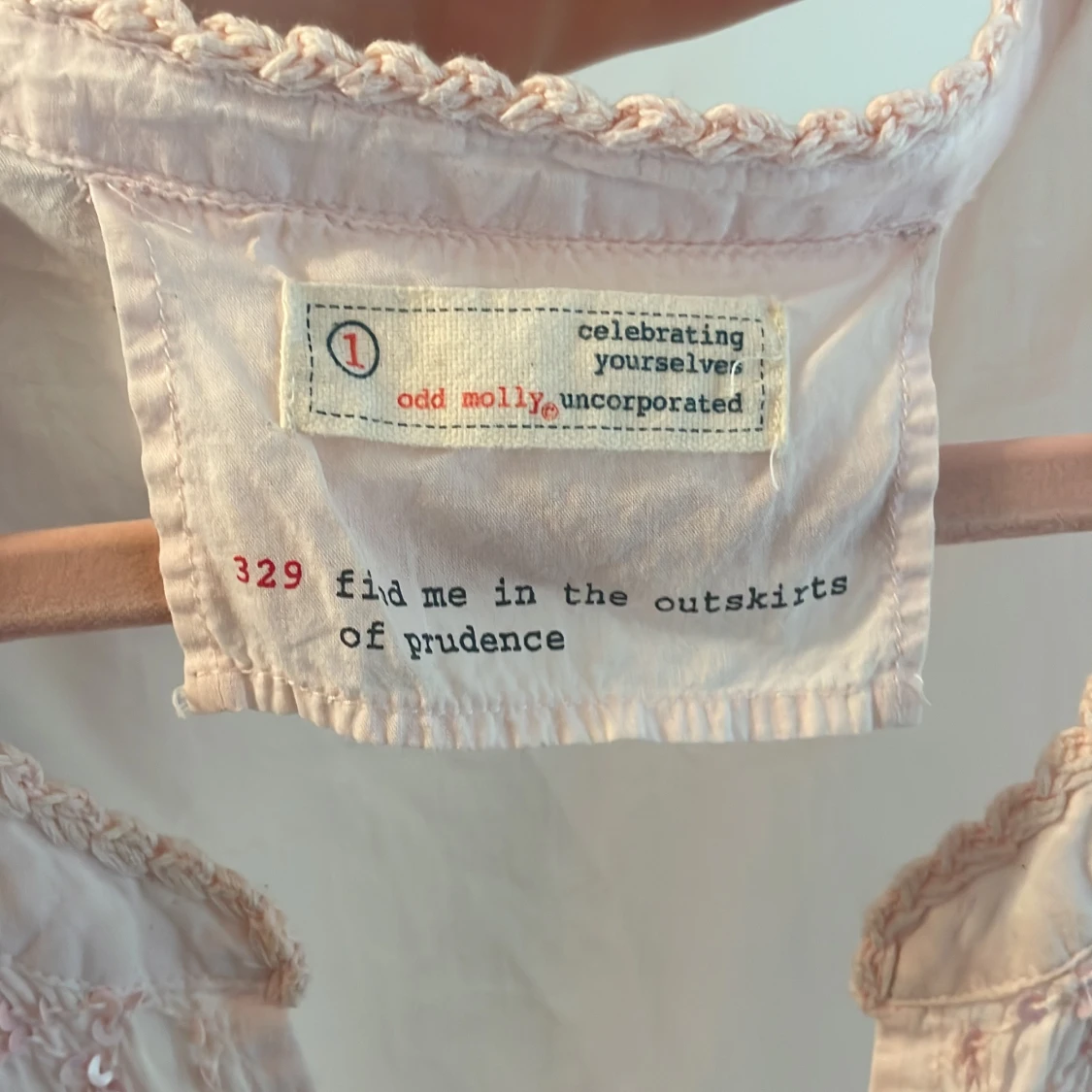 Ljusrosa blus från Odd Molly - 2