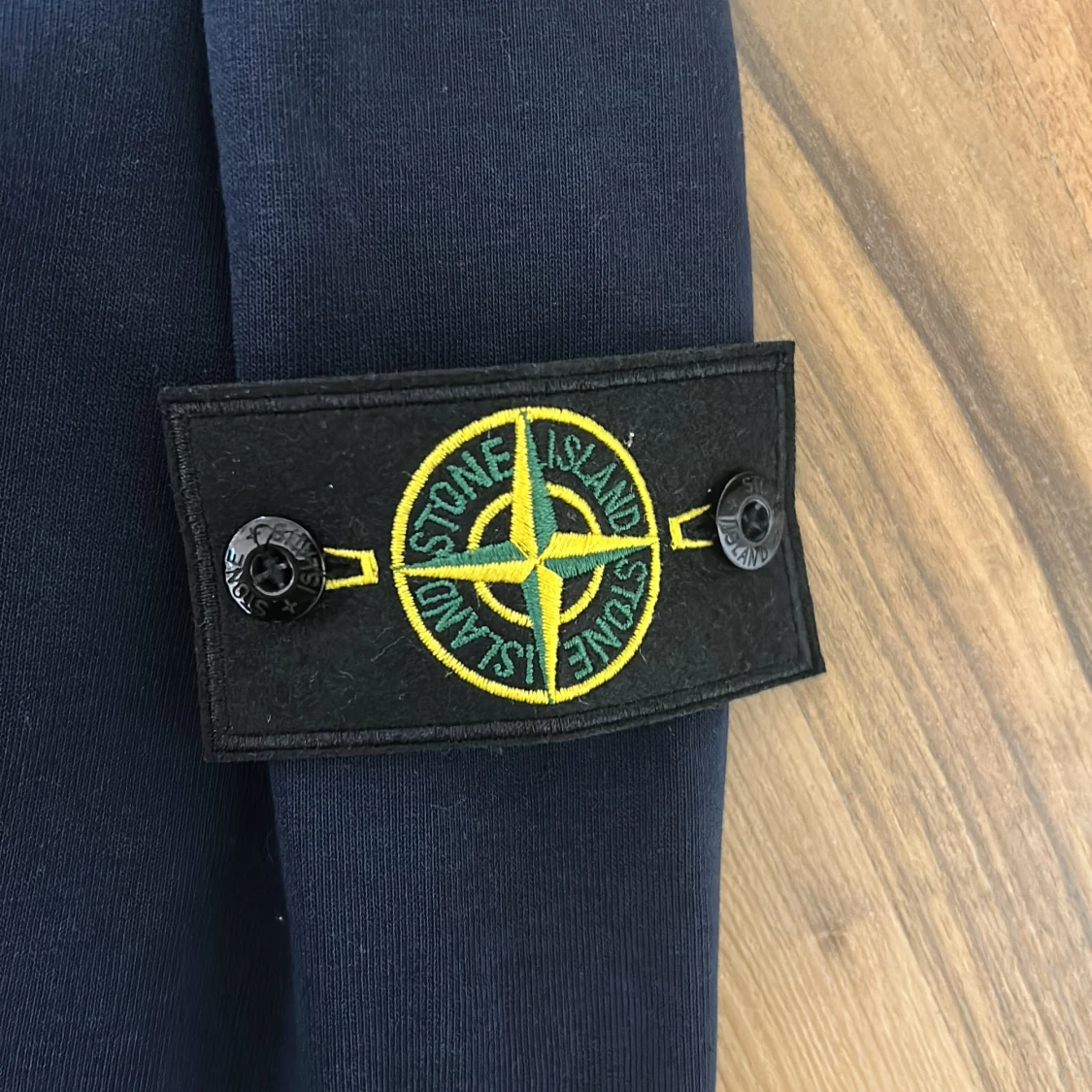 Mörkblå sweatshirt från Stone Island - 1