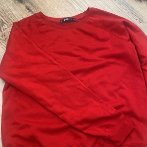 Röd långärmad tröja från F2 Style - En enkel och stilren röd långärmad tröja från F2 Style. Tröjan har rund halsringning och ribbade muddar vid ärmslut och nederkant. Perfekt för dig som gillar en klassisk look med färg. Materialet känns mjukt och bekvämt mot huden.