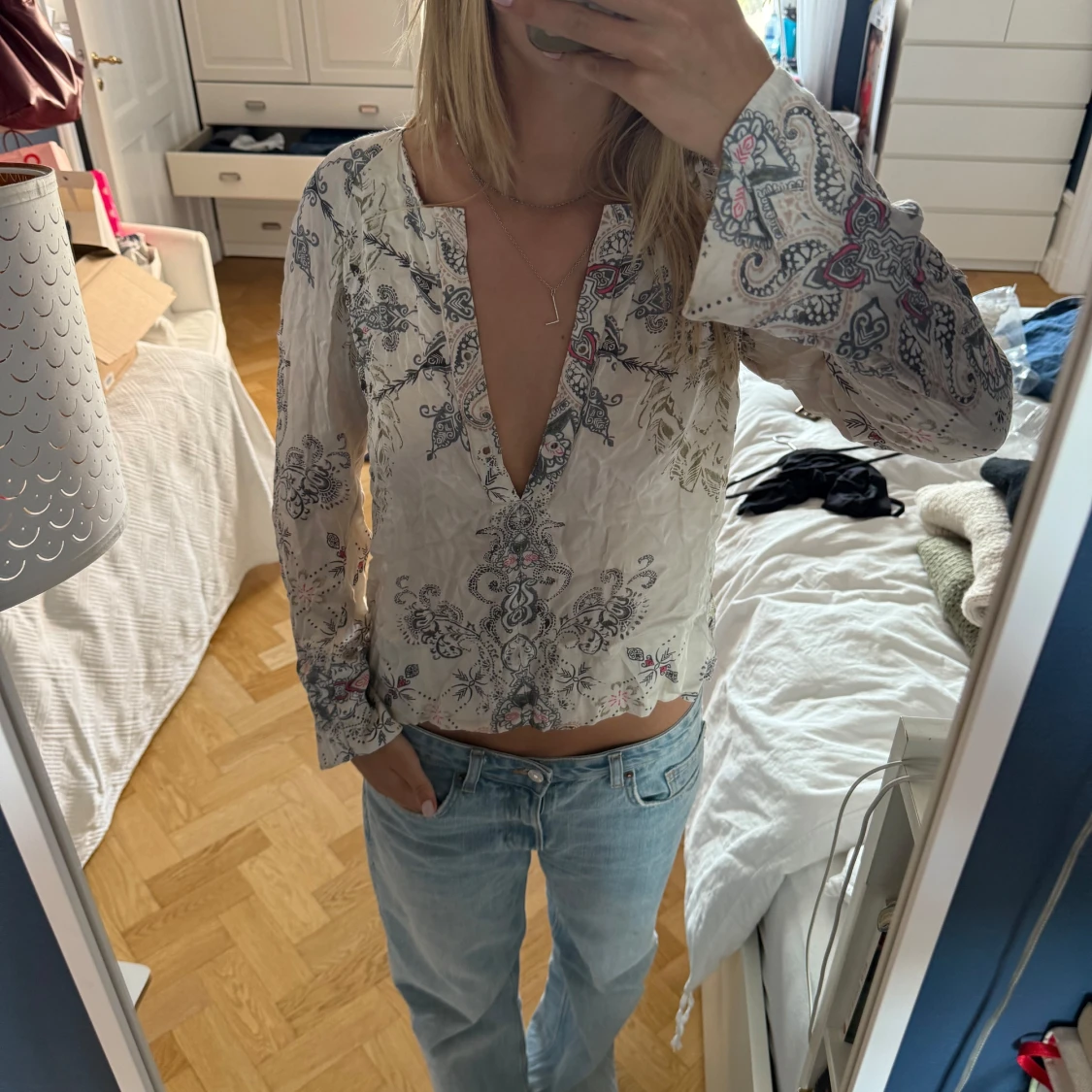 Mönstrad blus från Odd Molly