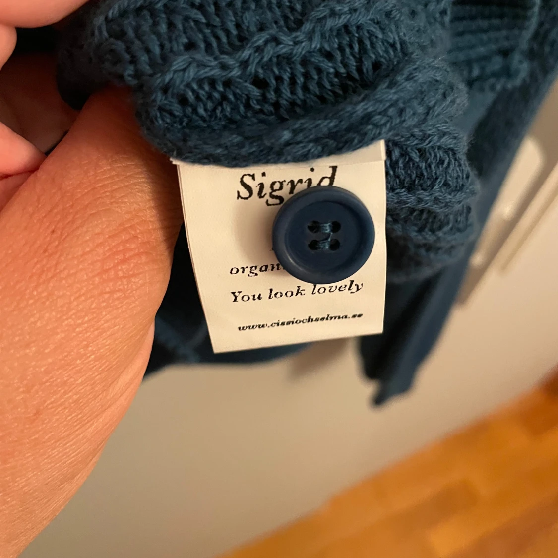 Blå kofta från Cissi och Selma XXL - 2