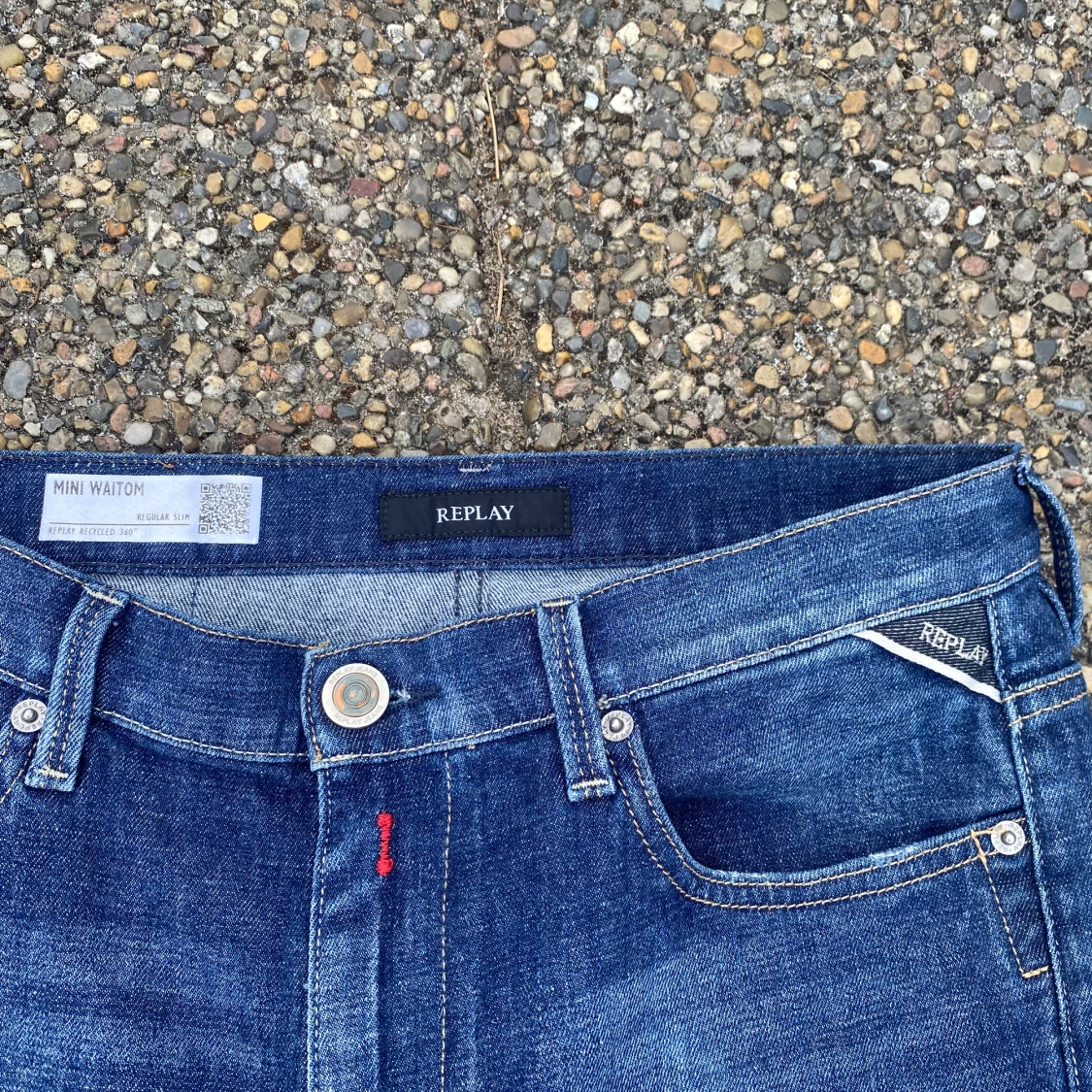 Blå Replay Mini Waitom jeans - 2