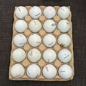 20 blandade titlest - Golf bollar som jag inte andvändet 