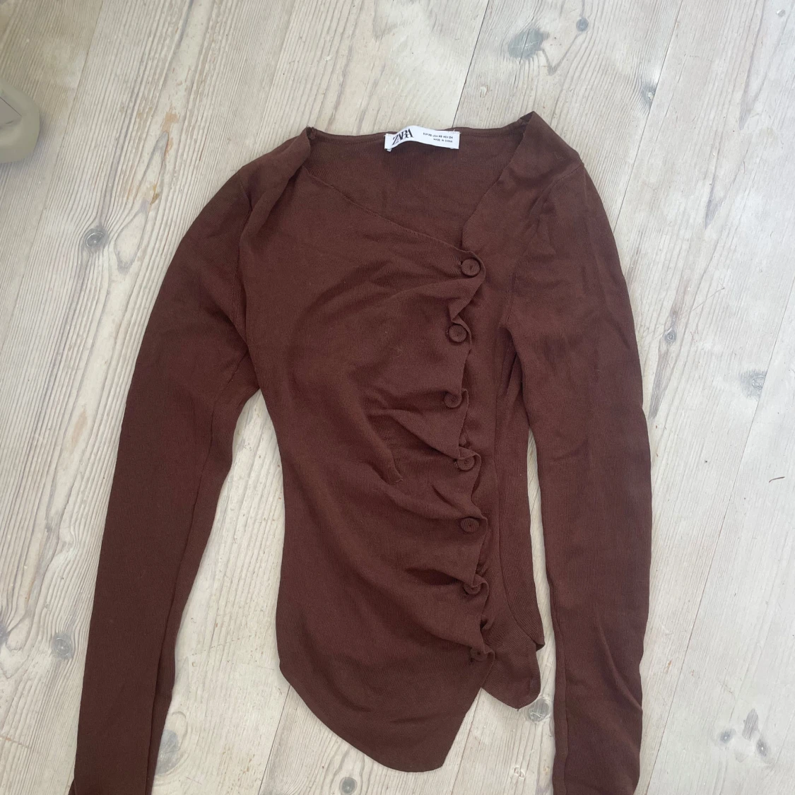 Topp Zara brun - 1